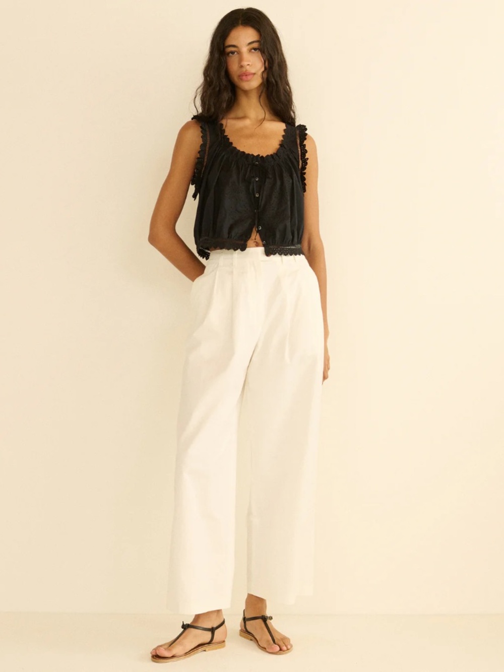 DÔEN Traveler Top, Size XS, in Black - Picture 6 of 15